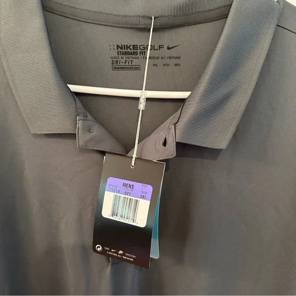 Men’s Nike Golf Dri-Fit Long Sleeve Shirt Size 3XL - Picture 3 of 4